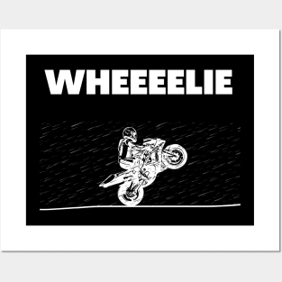 WHEEELIE Posters and Art